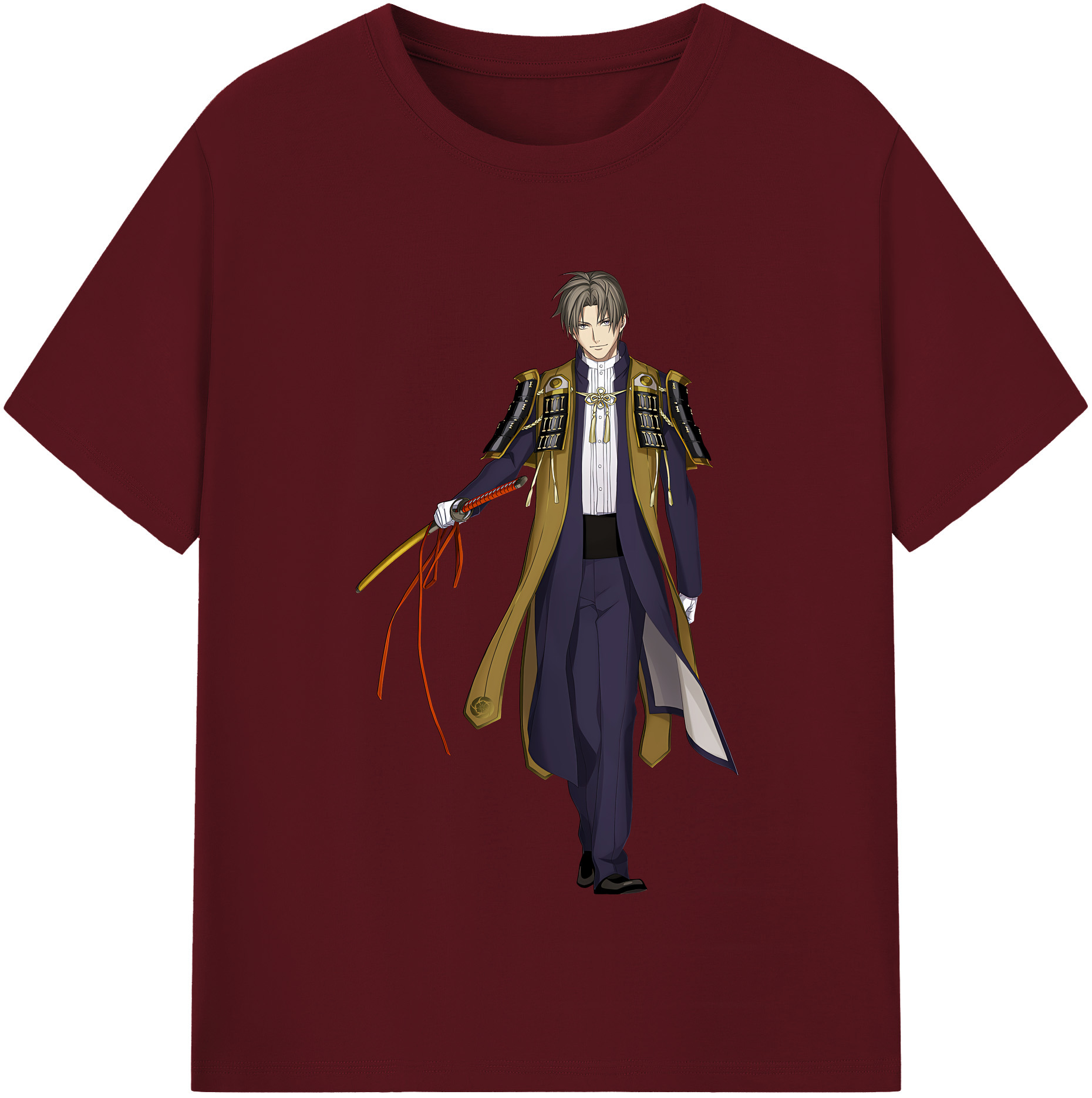 （画像用） 刀剣乱舞 Touken Ranbu 綿100％半袖Tシャツ（フロントプリント）
